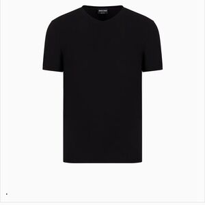 Giorgio Armani Black Short Sleeve Tee